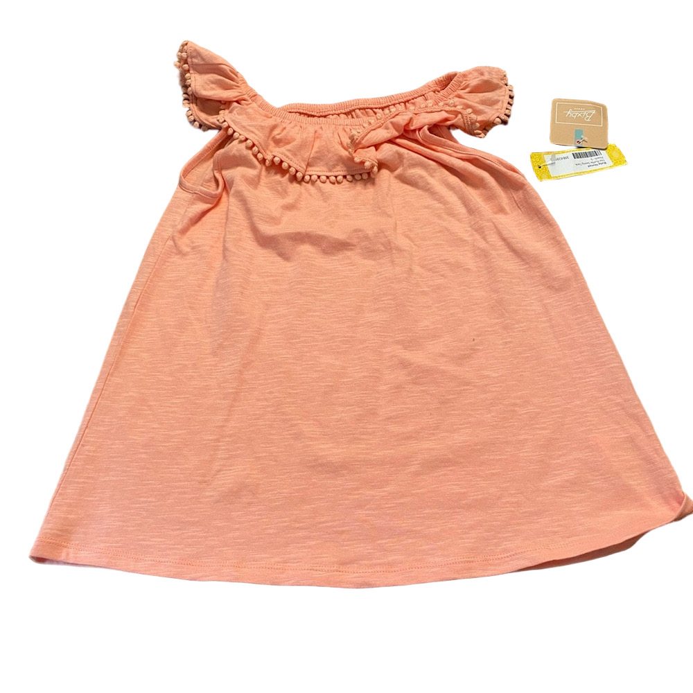 Bixby girls ruffle tank top - size L- nwt